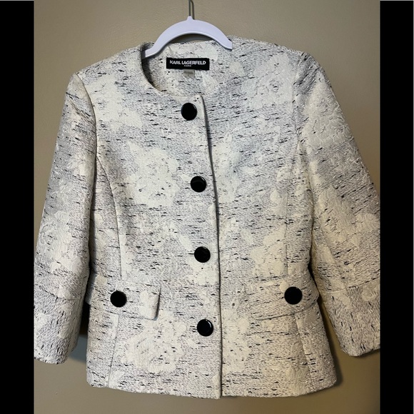 Karl Lagerfeld Two Piece Skirt Suit - Picture 3 of 16